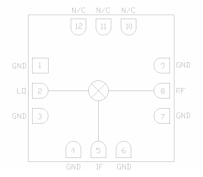 ?CMD251C3 C波段、X波段混頻器